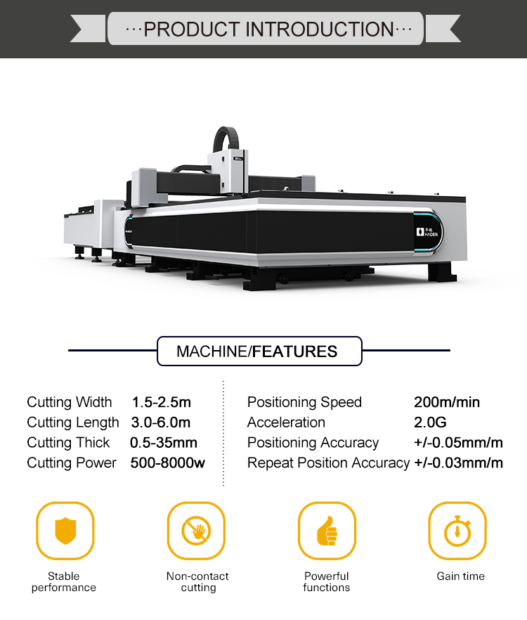 750w fiber laser cutting machine